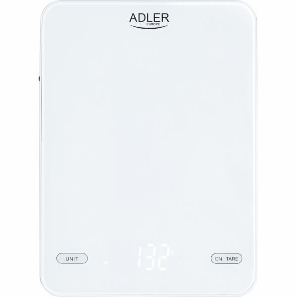 Kuchyňská váha Adler AD3177w bílá