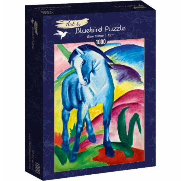 Bluebird Puzzle Puzzle 1000 Modrý kůň, Franz Marc 1911