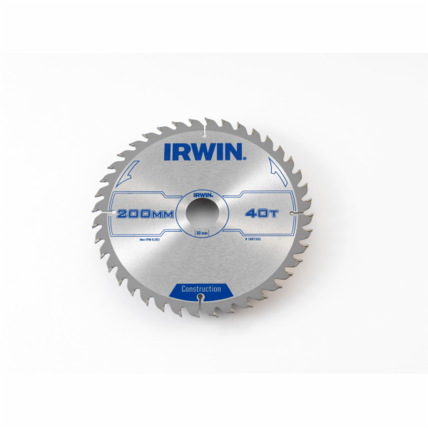 Irwin Kotoučová pila 200x30x2,5mm 40 zubů. - 1897202