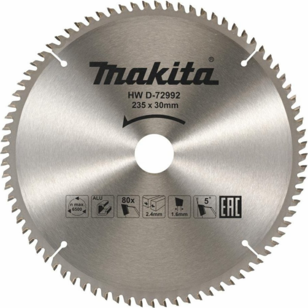 Makita KRUHOVÁ PILA NA HLINÍK 235x30x80z ECONOMY