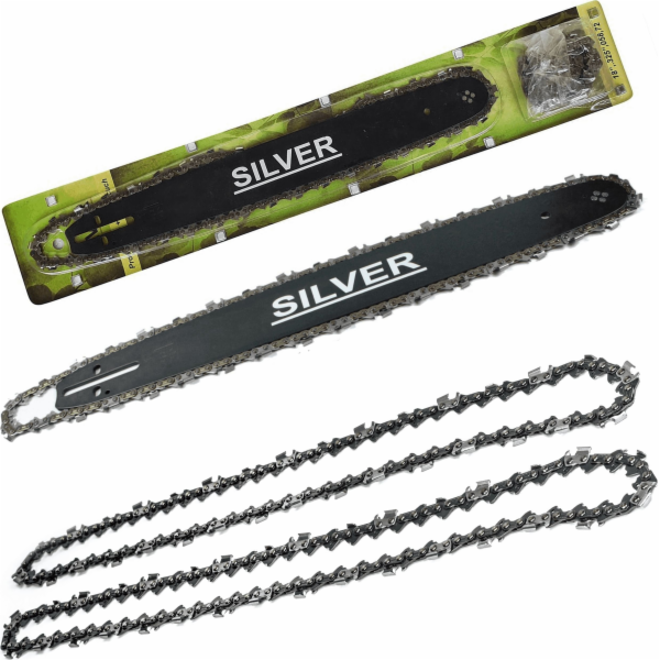 Vodítko Elmax + 2x* řetěz 15 325 64 článků pro HUSQVARNA ...