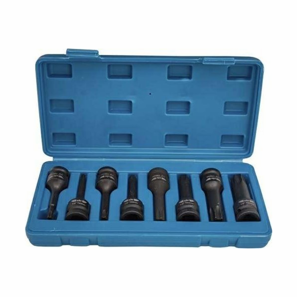 Adler TORX SADA ÚRAZOVÝCH ZÁSUVEK 1/2 AD-08T