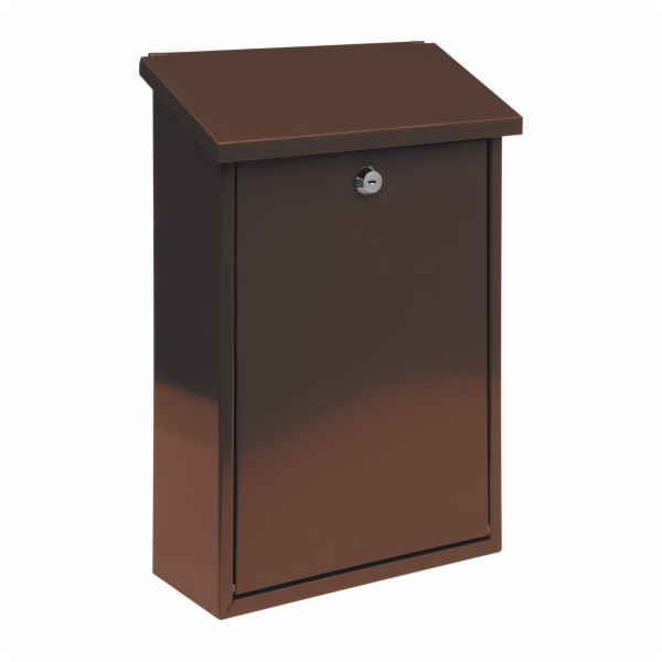 Vorel poštovní schránka 400x250x100mm hnědá (78572)