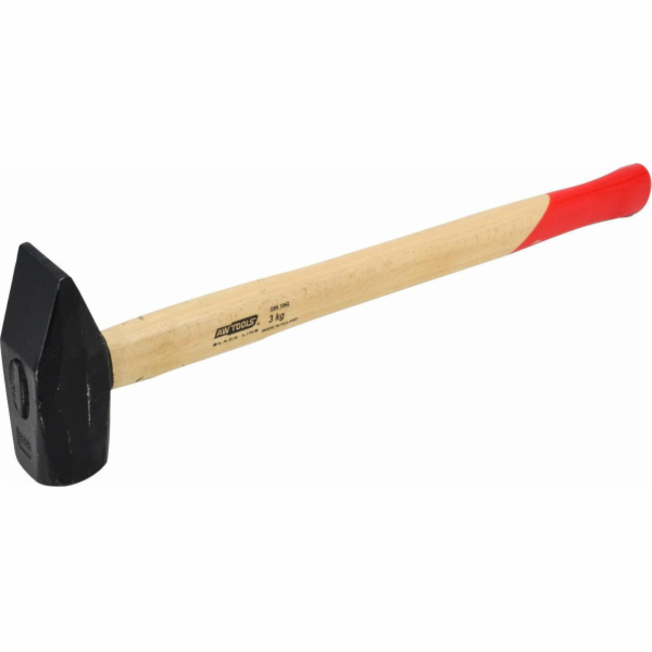 AWTools KOVAŘSKÉ KLADIVO 3,0 kg DŘEVĚNÁ RUKOJEŤ BLACK LIN...