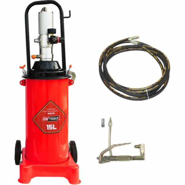 AWTools pneumatická mazací pistole 15L (AW10405)