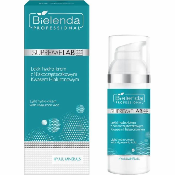 Bielenda SupremeLab Hyalu Minerals lehký hydrokrém s nízk...