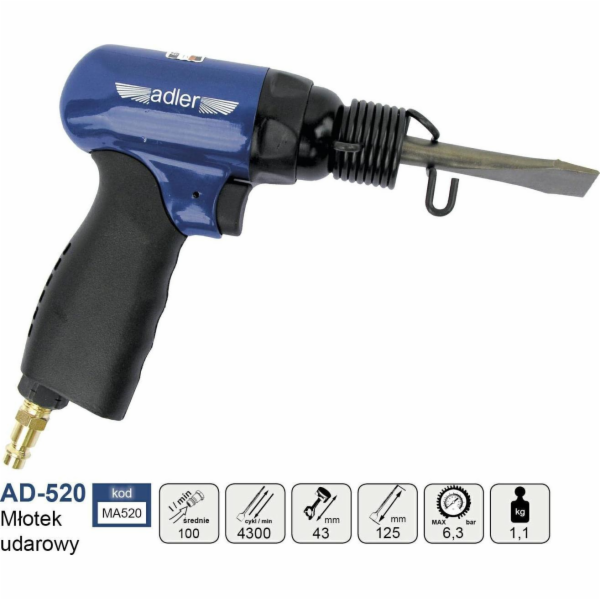 Adler PNEUMATICKÉ KLADIVO AD-520 MAR520