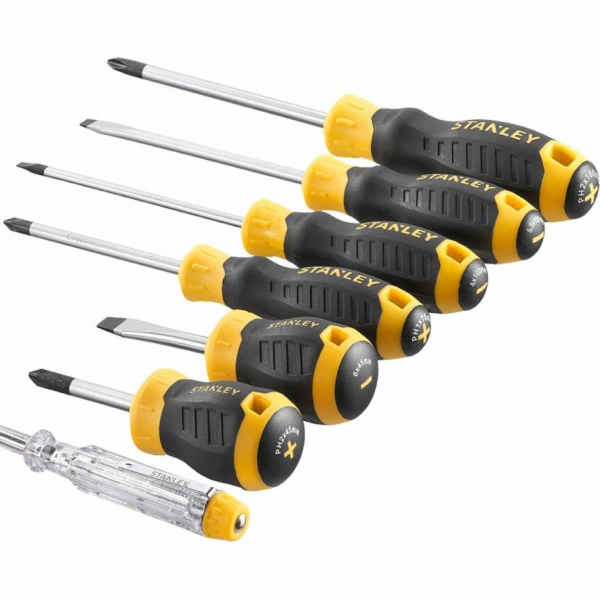 Stanley ST. 7ks. C/GRIP (3PL+3PH+TESTER NAPĚTÍ)