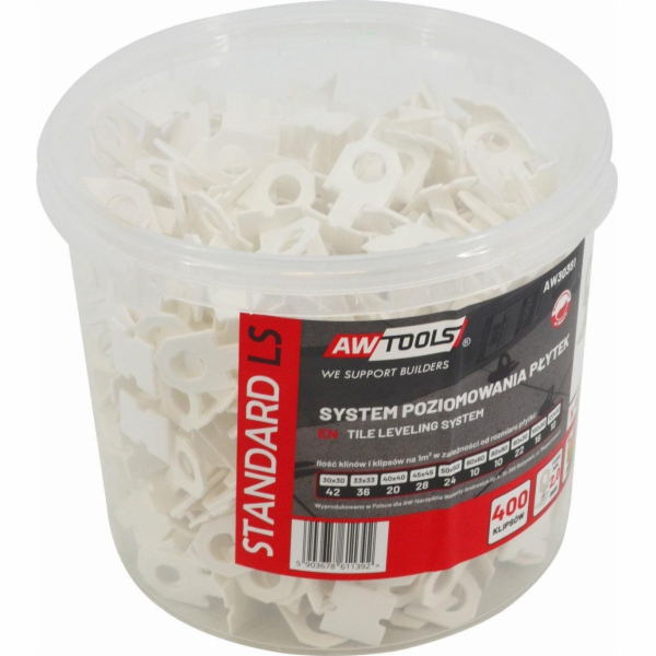 AWTools SYSTÉM VYROVNÁVÁNÍ DLAŽDIC STANDARDNÍ 2,0mm - 7-1...