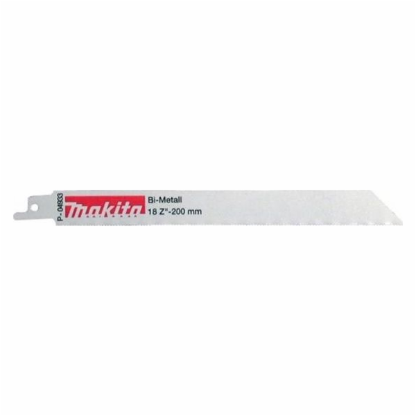 Makita BiM přímočaré pilové kotouče, 200 mm TPI18, balení...