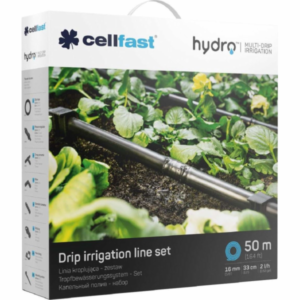 Cellfast Drip line pro řádky rostlin Set C19-060