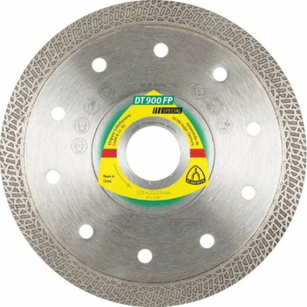 Klingspor turbo diamantový kotouč 125 mm x 1,4 mm x 22,2 ...