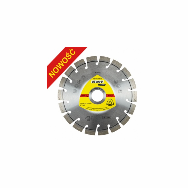Klingspor Segmentový diamantový řezný kotouč DT 600U 125m...
