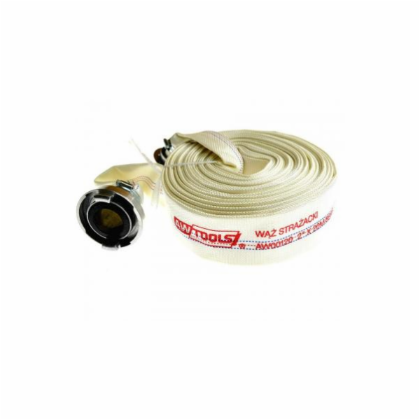 AWTools Požární hadice na vodu s rychlospojkami 2 x 20m (...