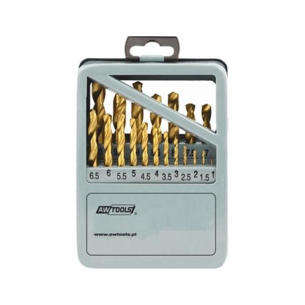 AWTools kovový vrták titan válcový 1,5 2 7 4,5 4 5,5 5 1 ...