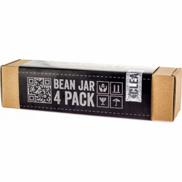 Comandante Bean Jar Clear Glass - Průhledná dóza na mleto...