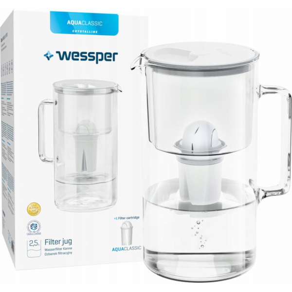 Filtrační konvice Wessper Jug (WES202-WH)