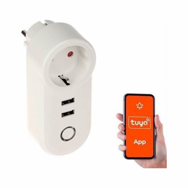 Genway SMART HOME WIFI SMART ZÁSUVKA/USB ATLO-P1U2-TUYA G...