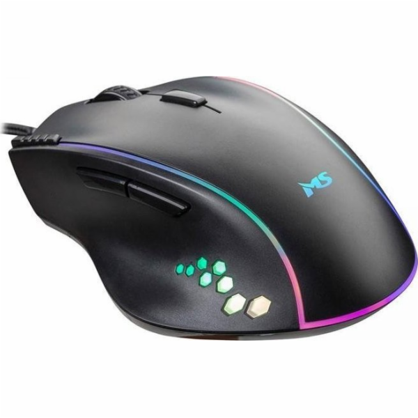Myš MS Nemesis C370 7200DPI 7P RGB Led A725F Gaming