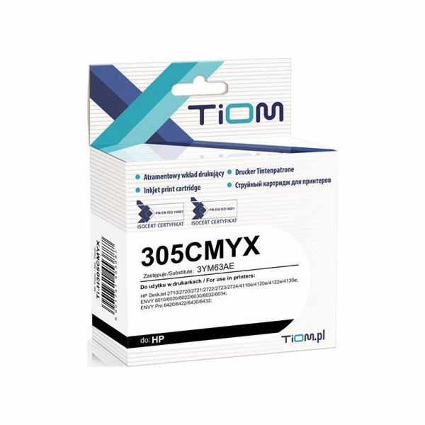 Inkoust Tiom Inkoust Tiom pro HP 305CMYX | 3YM63AE | 7 ml...