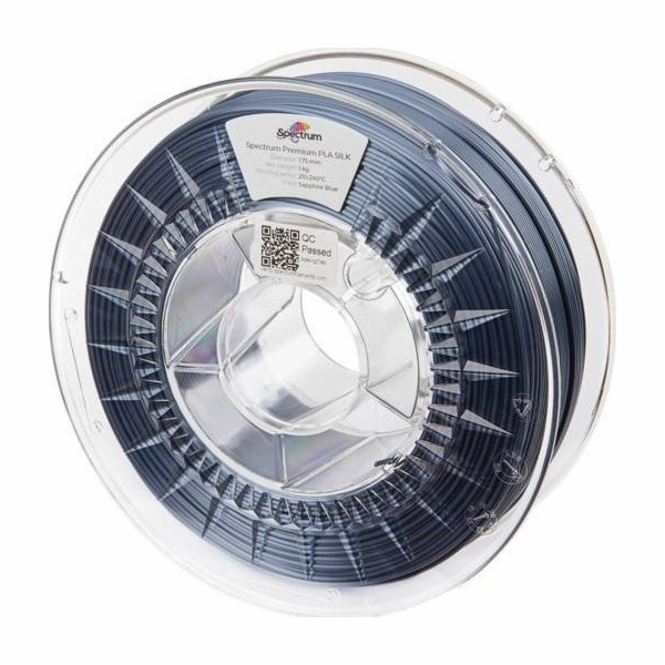 Spectrum Filament PLA Silk Sapphire Blue 1,75 mm / 1 kg