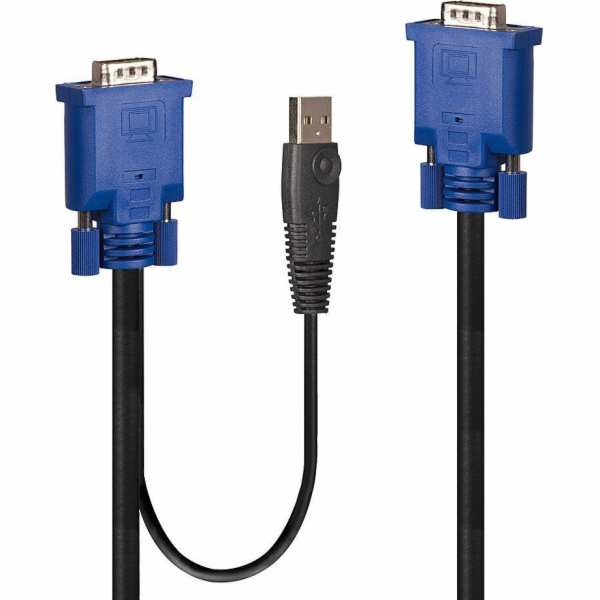 Lindy USB kabel LINDY Kombiniertes KVM- a USB-Kabel 1m