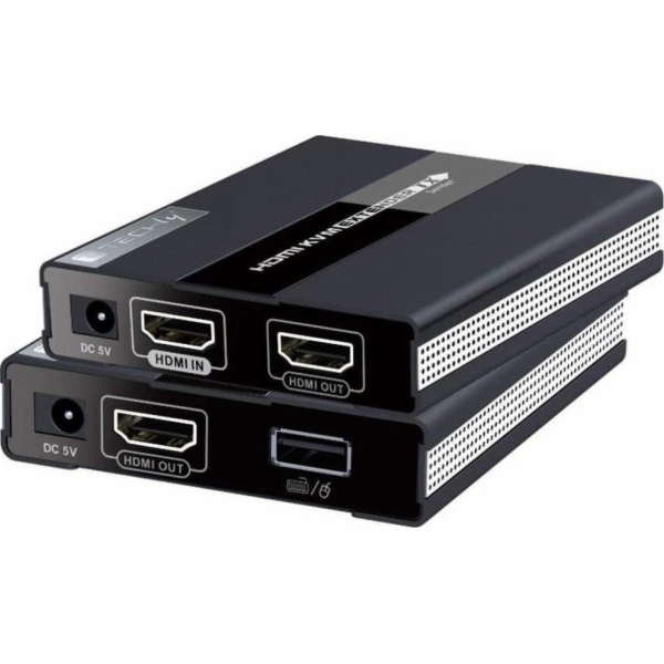 Techly&nbsp;Techly&nbsp;104790&nbsp;KVM&nbsp;Extender&nbsp;HDMI&nbsp;+&nbsp;USB&nbsp;přes&nbsp;Cat6&nbsp;kr...