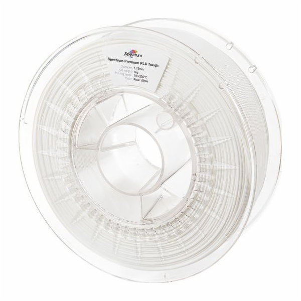 Spectrum Filament PLA TOUGH / Polar white / 1,75 mm / 1 kg