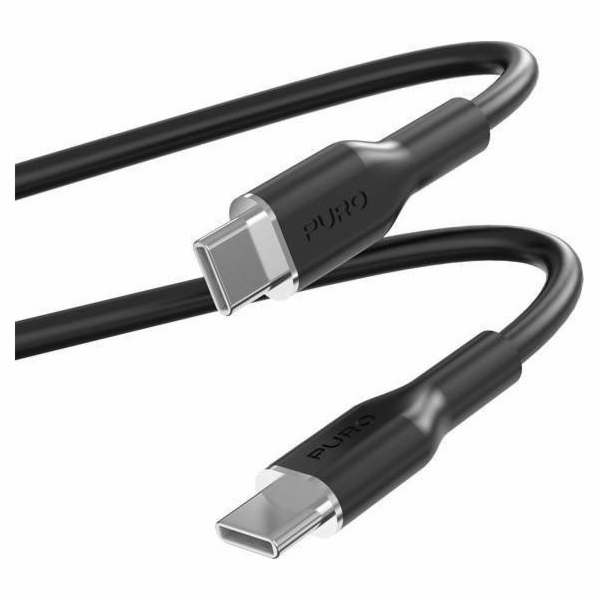 Puro USB-C – USB-C kabel USB 1,5 m černý (PUR669)