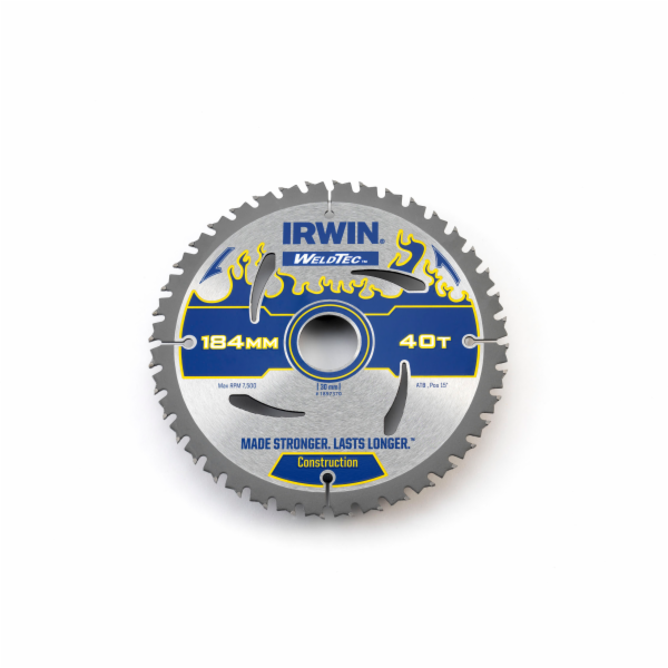 Kotoučová pila Irwin WeldTec 184x30x2,4mm 40 zubů. - 1897370