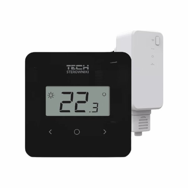 Tech T-2.2 bezdrátový pokojový ovladač, dvoustavový s měř...