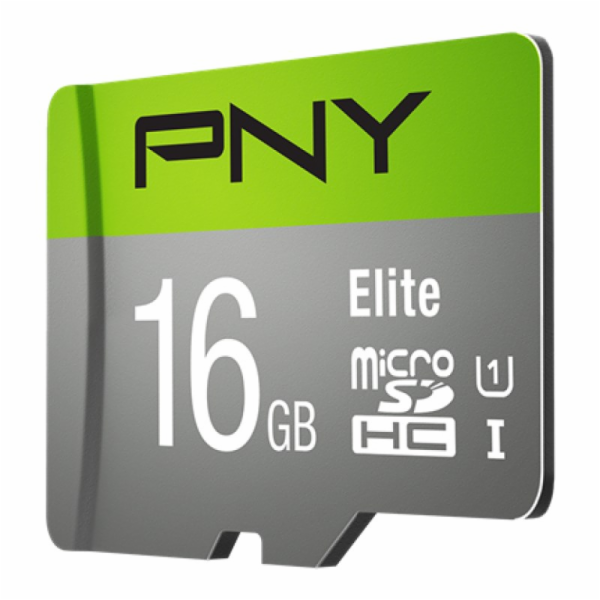PNY Elite microSDHC 16GB UHS-I Třída 10