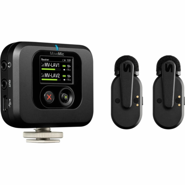 Shure MV-TWO-KIT-Z6 bezdrátový mikrofonový přijímač Držák...