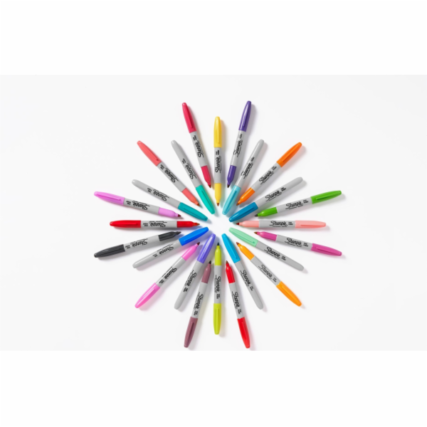 Sharpie Marker Permanent Marker Fine Glam Pop 12er Blister