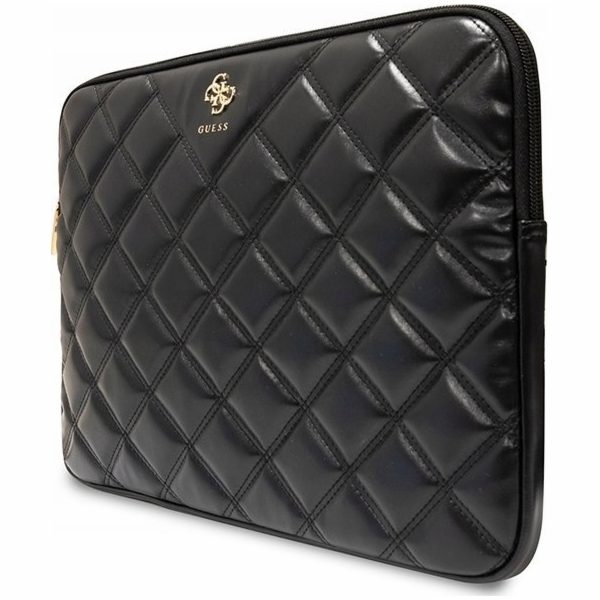 Guess Sleeve taška GUCS14ZPSQSSGK 14 černá/černá Quilted 4G