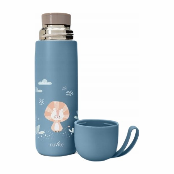 Nuvita , Termoska s rukojetí, Modrá, 400 ml