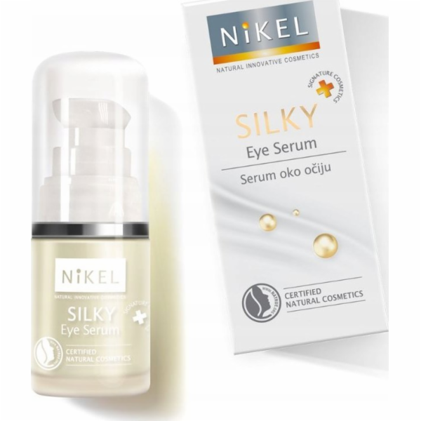 NIKEL, SILKY, Oční sérum, komplex růže proti stárnutí, 15ml