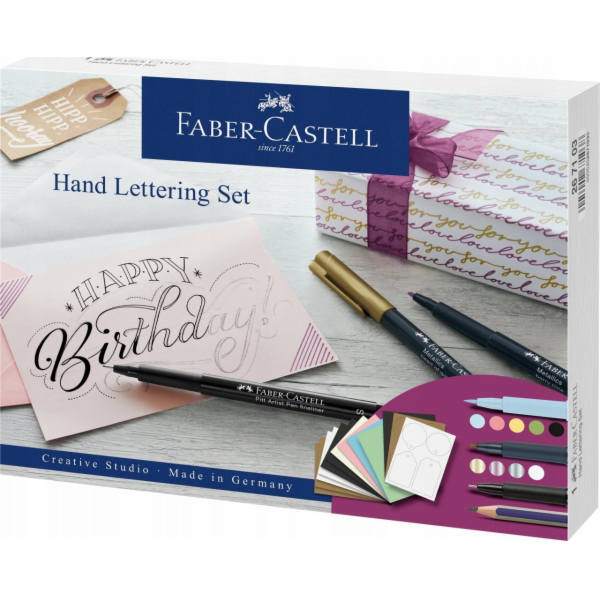 Faber-Castell FABER-CASTELL Kreativset Handlettering 12-t...