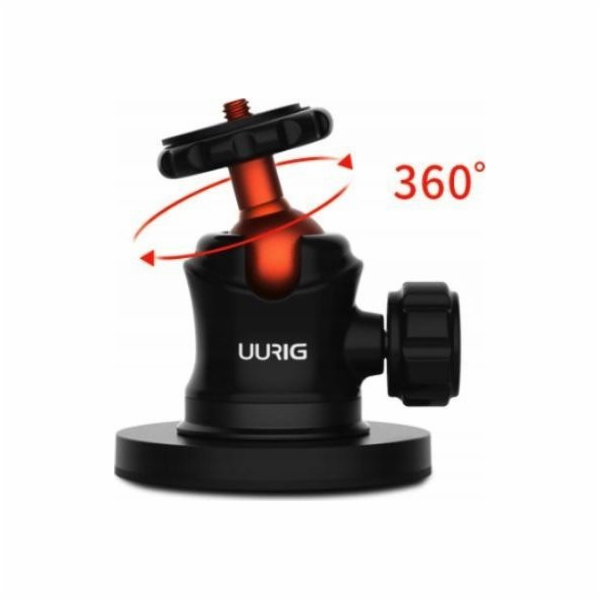 Magnetická přísavka UUrig Držák hlavy kamery pro 1/4 Gopr...