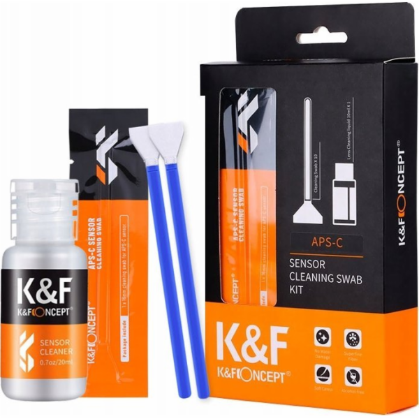 Kf Matrix Cleaning Kit pro Aps-c Matrice K&f Concept LIQU...