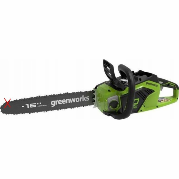 Greenworks 40V řetězová pila 40 cm Greenworks GD40CS18K2X...