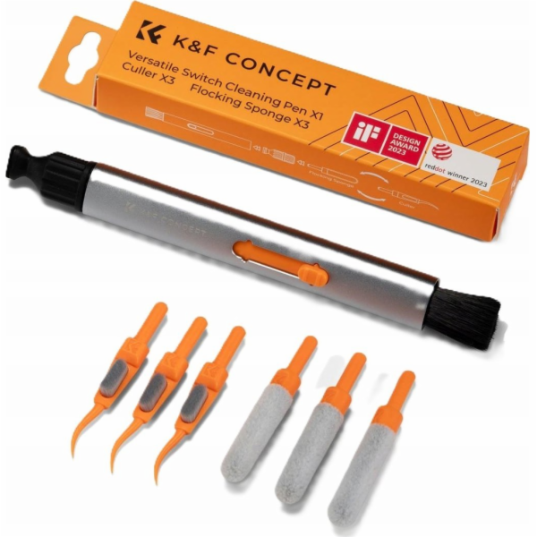 Cameron Sino Pen Optics Čisticí štětec K&f 8v1 Vyměniteln...