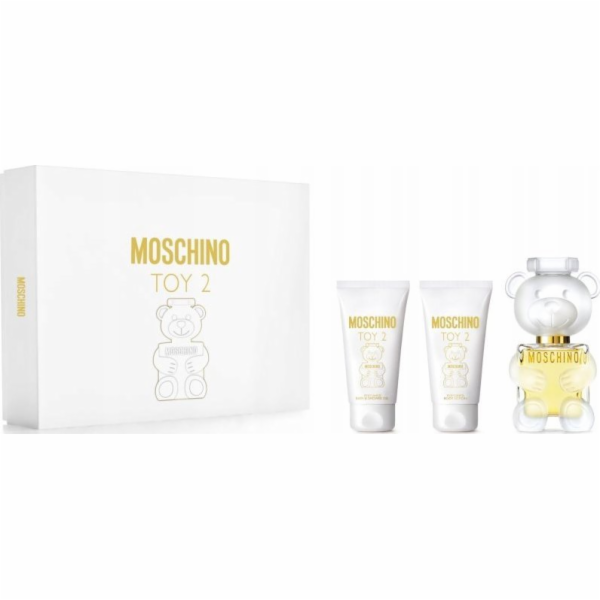 MOSCHINO SET (HRAČKA 2 (W) EDP/S 50ML + TĚLOVÉ MLÉKO 50ML...