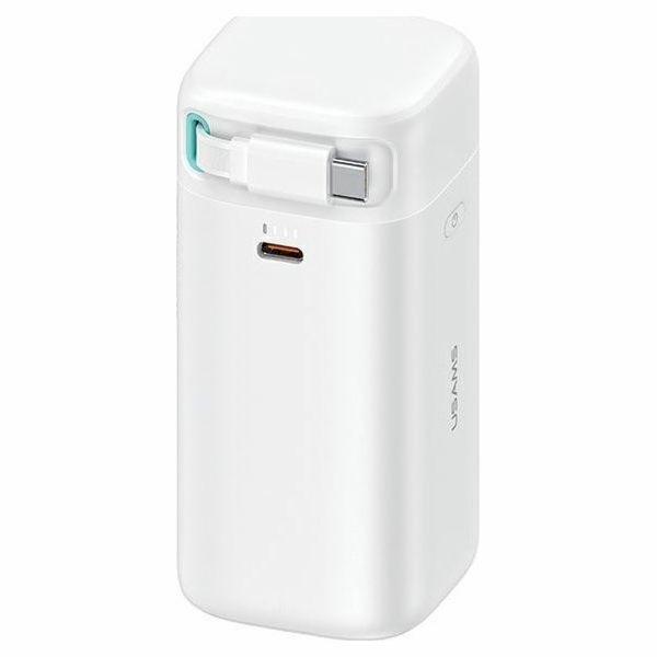 Powerbanka Usams USAMS Powerbanka se zatahovacím USB-C Za...