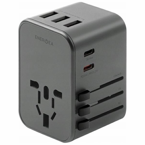 Nabíječka Energea Nabíjení ENERGEA. síť. 3xUSB+2xUSB-C PD...
