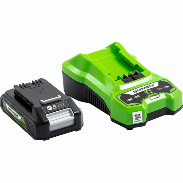 Baterie Greenworks 24V 4 Ah + nabíječka Greenworks GSK24B4