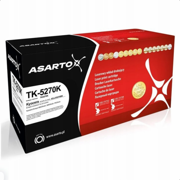 Toner Asarto pro Kyocera TK5270K | TK-5270K | 8000 stran ...