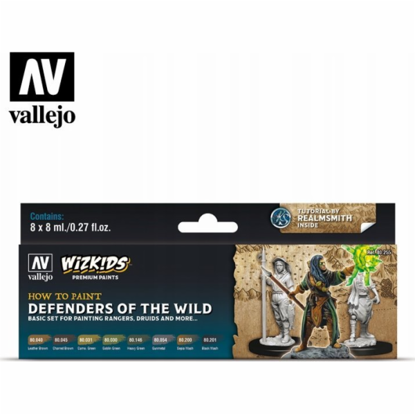 Vallejo: Wizkids - Defenders of the Wild 8x8 ml