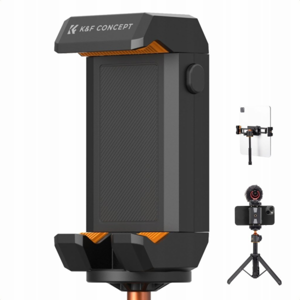 Držák stativu Kf stativ 1/4 až 220 mm Iso pro telefon tab...