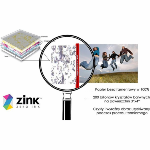 Kazety HP Kazeta Film Papír Zink 3,5x4,25 Pro tiskárnu Hp...